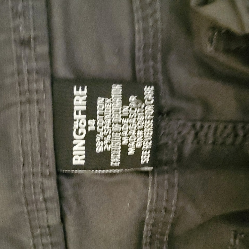 Ring of Fire Charcoal Gray Boys Jeans Size 14 NWOT - Picture 5 of 6